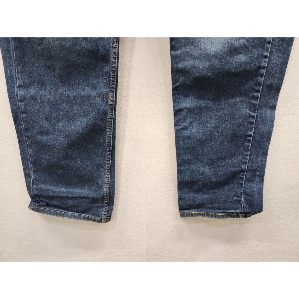 Levi Strauss 505 Straight Levi's Dark Wash Denim Jeans Men's Sz 40 x 32 ~ G/VG - Picture 4 of 11